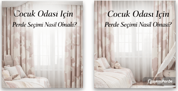 Çocuk Odası İçin Perde Seçimi Nasıl Olmalı?